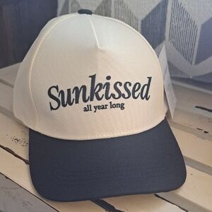 Mayamar- Sunkissed Cream and Black Women's Baseball Hat
